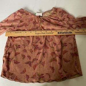 Earth Girl by Anxiety Boho Peasant Top for big girls